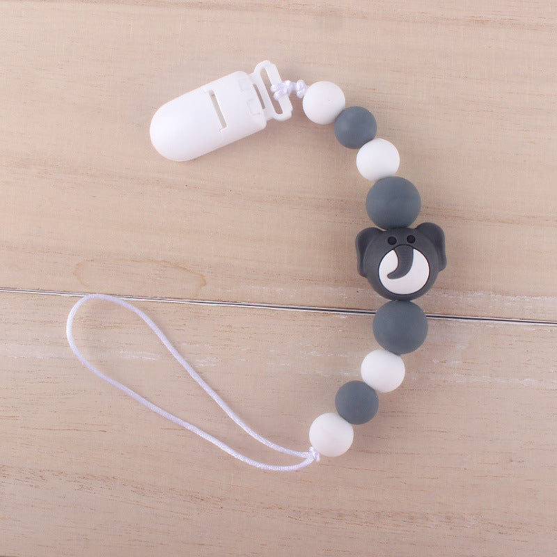Baby silicone nipple chain clip 1758754028996