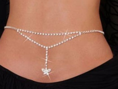 Glittering Lower Back Chain