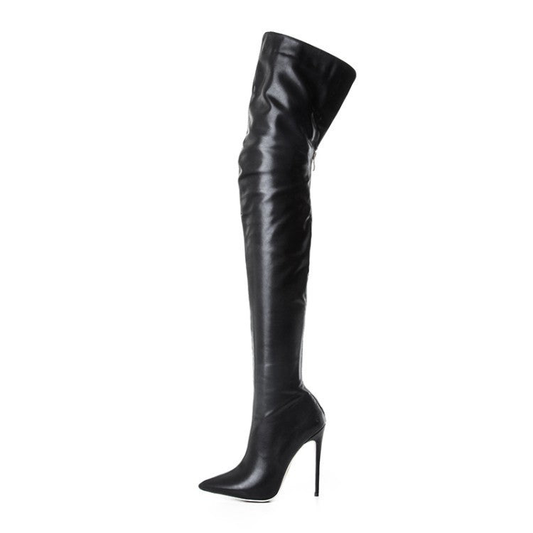 Personality Below The Knee Plus Size Women's Boots 17722487160 1691102946