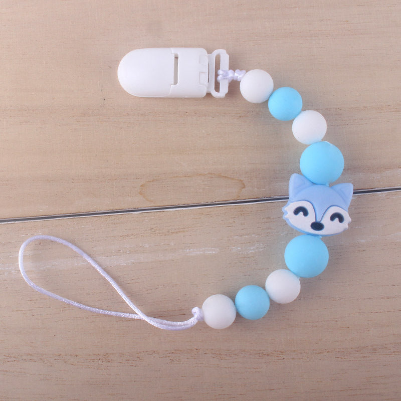Baby silicone nipple chain clip 1783704698625