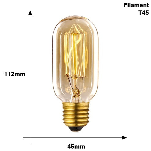Edison Bulb E27 220V 40W ST64 A19 T45 G80 G95 G125 Incandescent filament bulb lighting Retro Edison Light Bulb 1792358484372