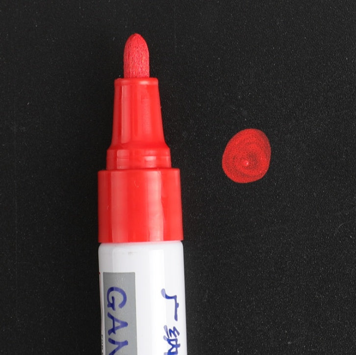 Colorful Waterproof Pen Car Tyre Tire Tread CD Metal Permanent Paint 1792566042834