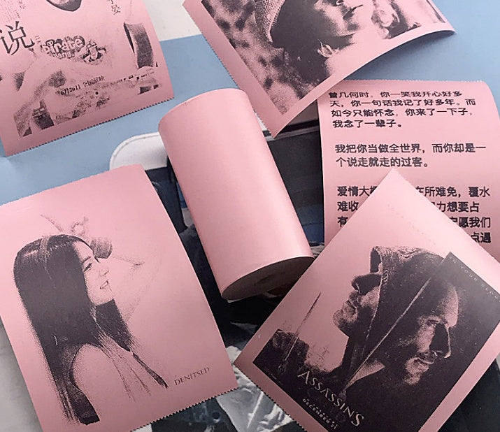 Mini Bliuetooth Wireless Thermal Printer Paper Sticker Label Printer - 图片 6