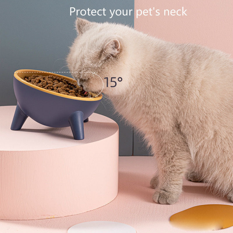 Cat Dog Bowl With Stand Pet Feeding Food Bowls Dogs Bunny Rabbit Nordic Color Feeder Product Supplies Pet Accessories 1829801