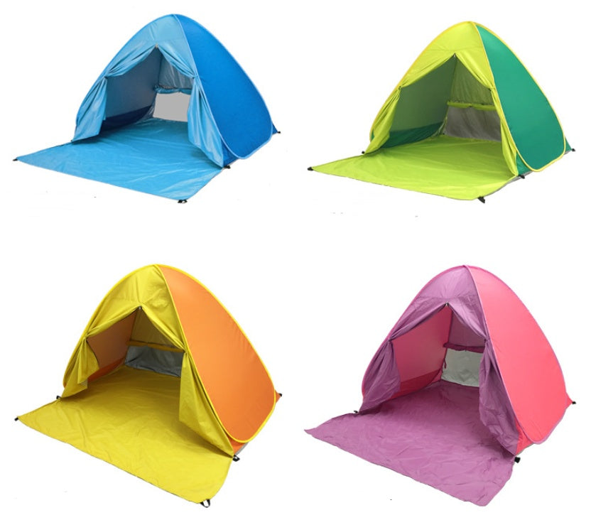 Sunscreen Shelter Tent Anti-UV Pop Up Beach Canopy Outdoor Camping Hiking Tent Travelling Easy Carrying Portable Parts 184983