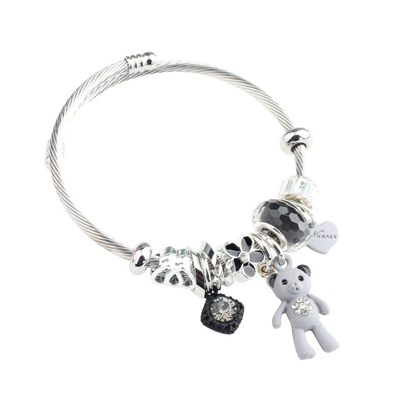 Cartoon bear bracelet 1851586749933