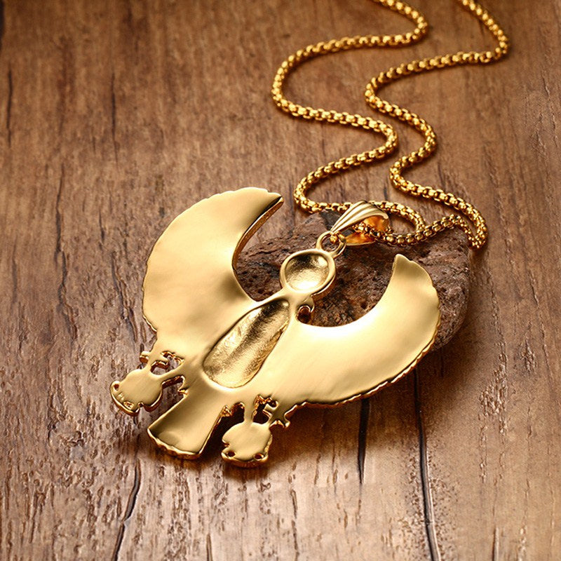 Stainless steel Horus pendant 18560256673473