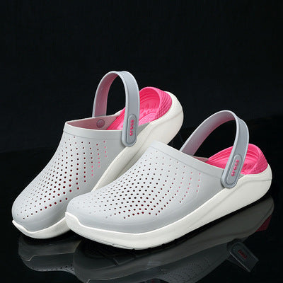 Men's and women's hole shoes, large size beach shoes 1905773501300