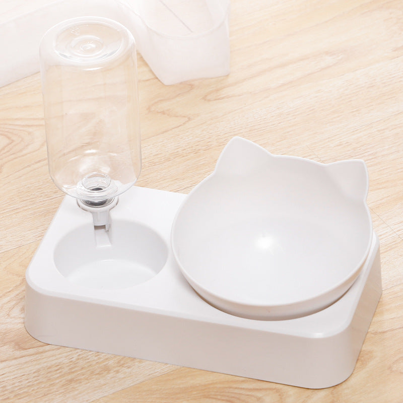 Adjustable automatic drinking cat neck bowl 1916427208673