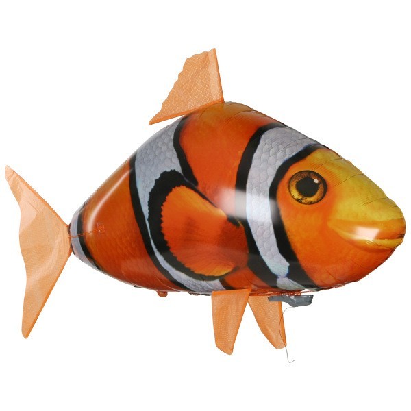 Remote Control Shark Toy Air Swimming Fish Infrared Flying RC Airplanes Balloons 1922334786288