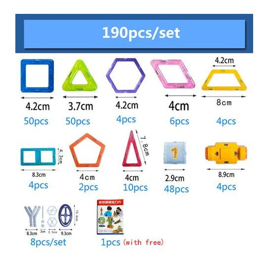 Mini Magnetic Piece Educational Toys 1929617289665