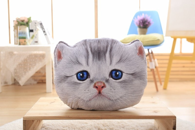 40cm&50cm Cat Pillow Car Cushion Creative Stuffed Cute Cat shape Nap pillow Cute seat cushion Plush Toys Animal Pillow - HD Wireless Product #5