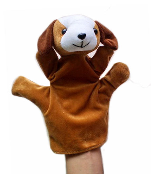 Hand puppet 28 plush toy big hand puppet preschool teaching aid 1932398424212