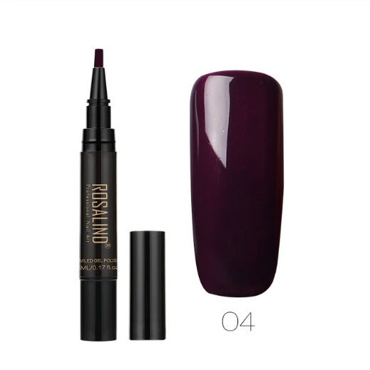 5ml Solid Color Nail Art Pen Nail Glue for Nail Art - HD Wireless Product #56