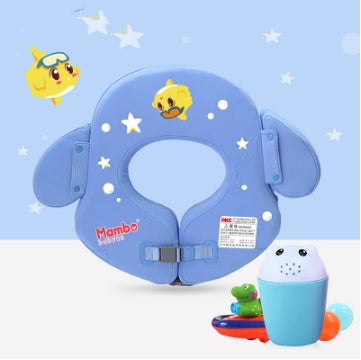 Children's Free Inflatable Lying Ring Anti-turning Swimming Ring 194599145616