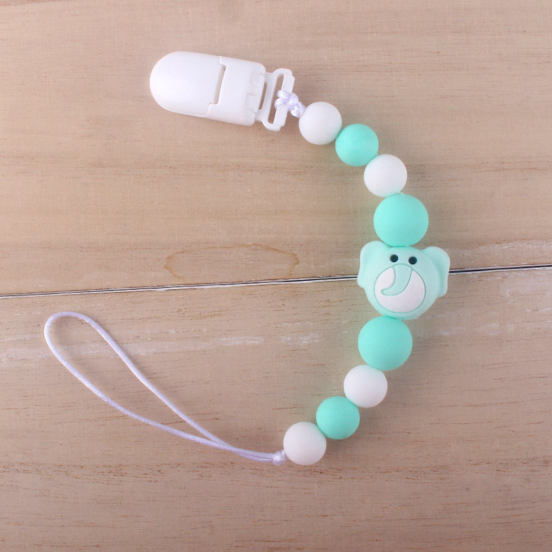 Baby silicone nipple chain clip 1949752800428
