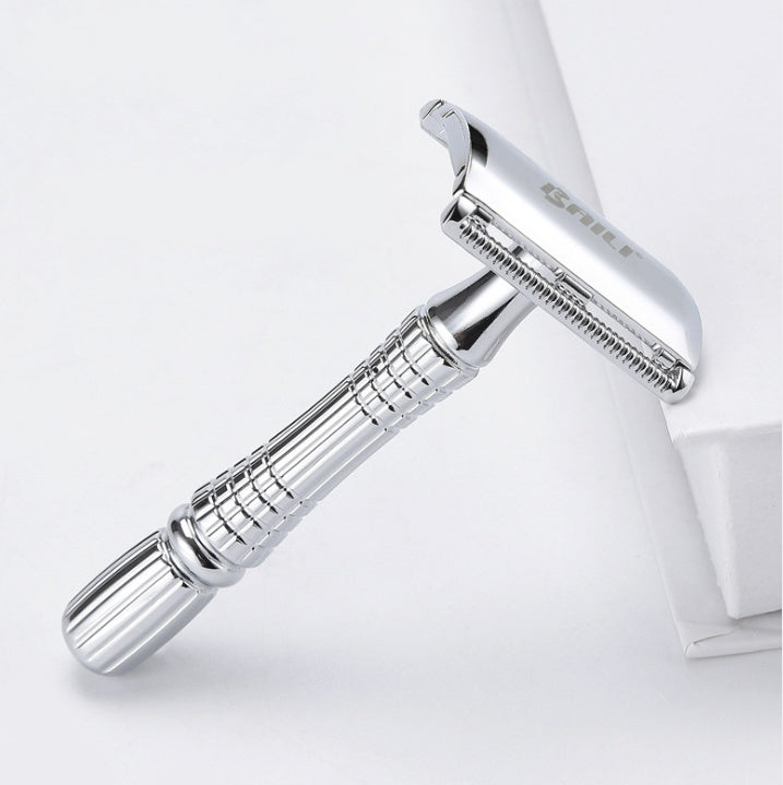 Safety Double Edge Razor For Men Shaving Set Knife Barber Straight Razor Men's Shaving Razor Blades Shaving Machine 197556721