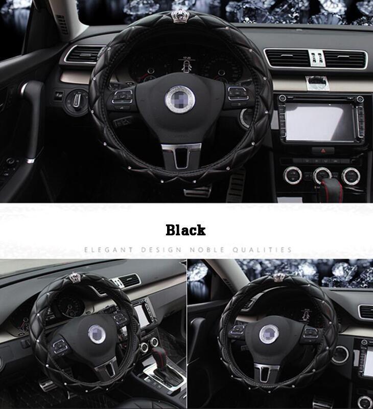 Car Steering Wheel Cover DAD Crown Diamond 1980320894861