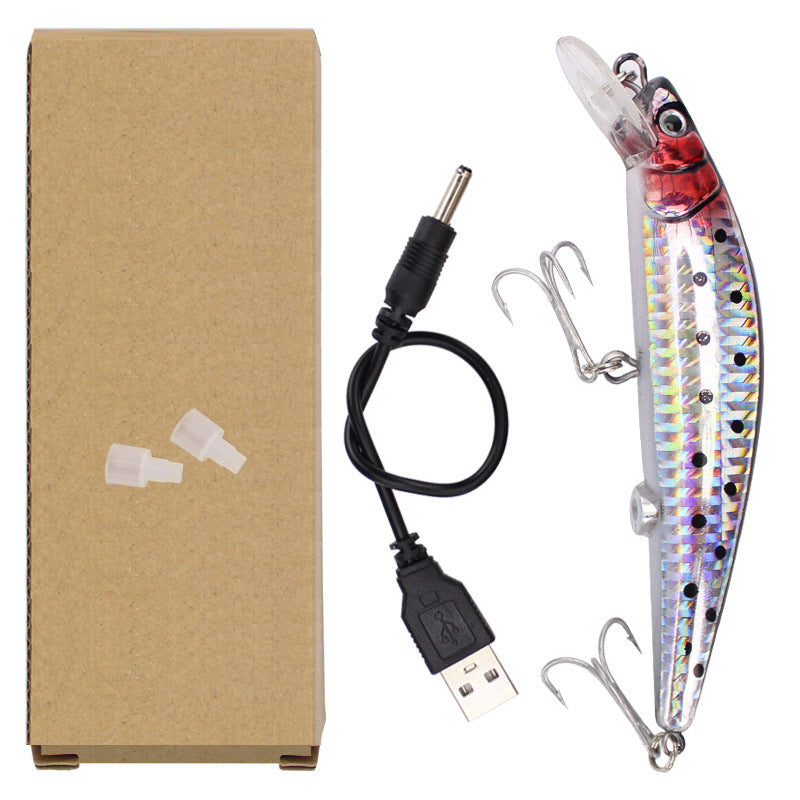 Electric USB Luya emulates fish lures 1985411007360
