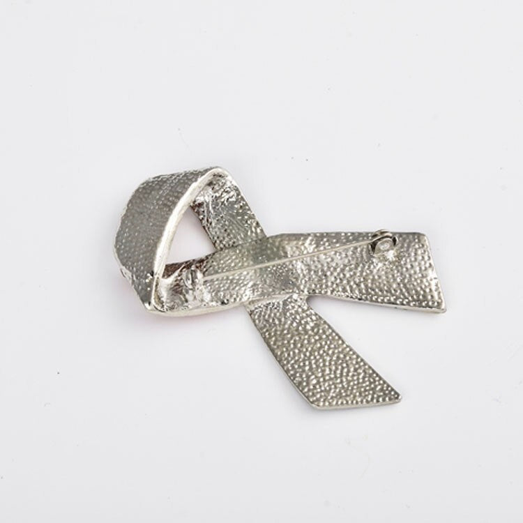 Green Alloy Clothing Pin Ribbon Brooch Diamond American Flag Brooch 1990973247540