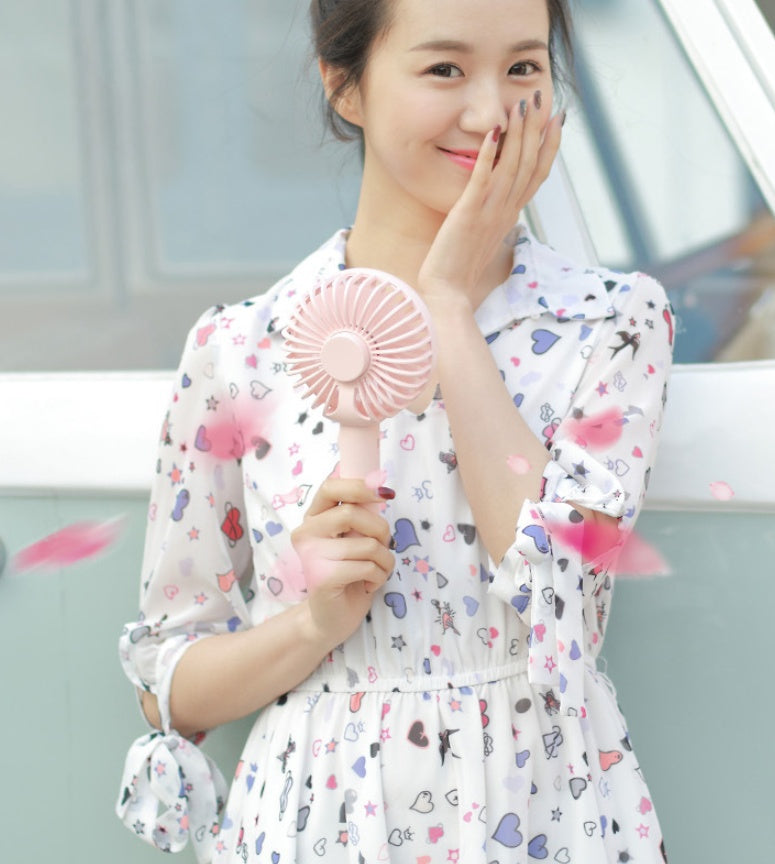 explosion desktop fan can shake the head handheld mini fan portable accompanying USB charging OEM OEM 199385689718