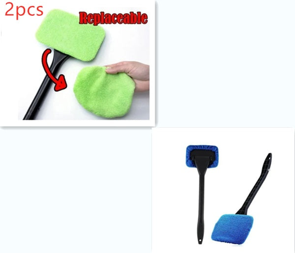 Car Window Pivoting Microfiber Cleaner Auto Window Cleaner 199446359379