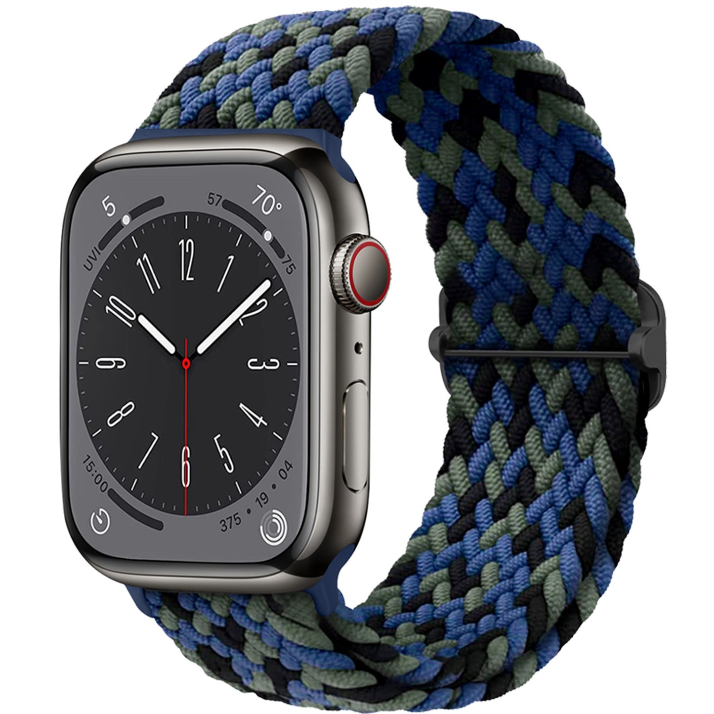 Adjustable Woven Slide Buckle Watch Woven Watch Strap 19bddd77 f58b 46df bd17 7ecc5c35c6a9