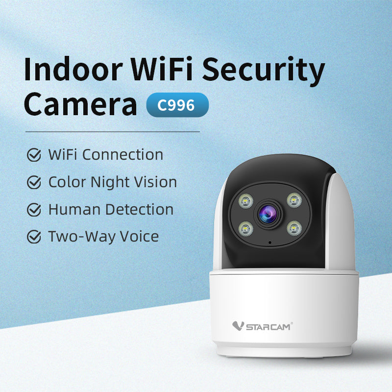 ecure Your Space with STARCAM C996 Indoor WiFi Security Camera 1 dd673bce ccb3 415a 8589 440fff7149bf