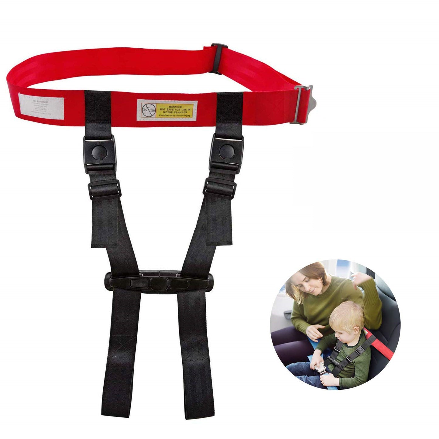 Portable Airplane Seat Belt For Children 1a2f4b76 059c 45e9 9948 4286b76df6bb