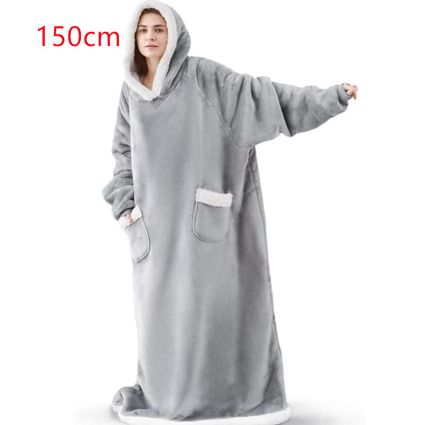 Winter TV Hoodie Blanket Winter Warm Home Clothes Women Men Oversized Pullover With Pockets 1a33b5fe d739 43bc ad2b f7471a75f