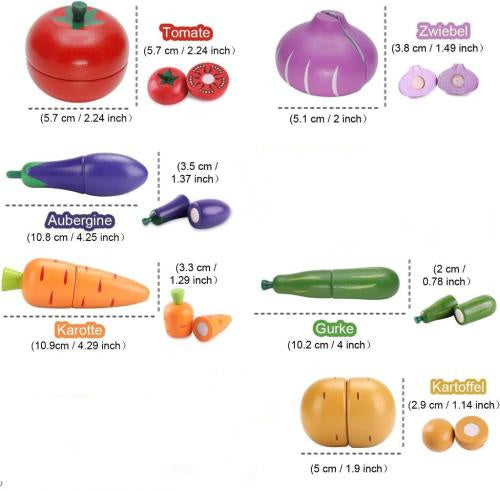 Wooden Vegetable Magnetic Children's Play House Cut Fruit Toys 1a5bbc66 0bf9 4341 98ae 71c615e0e21d