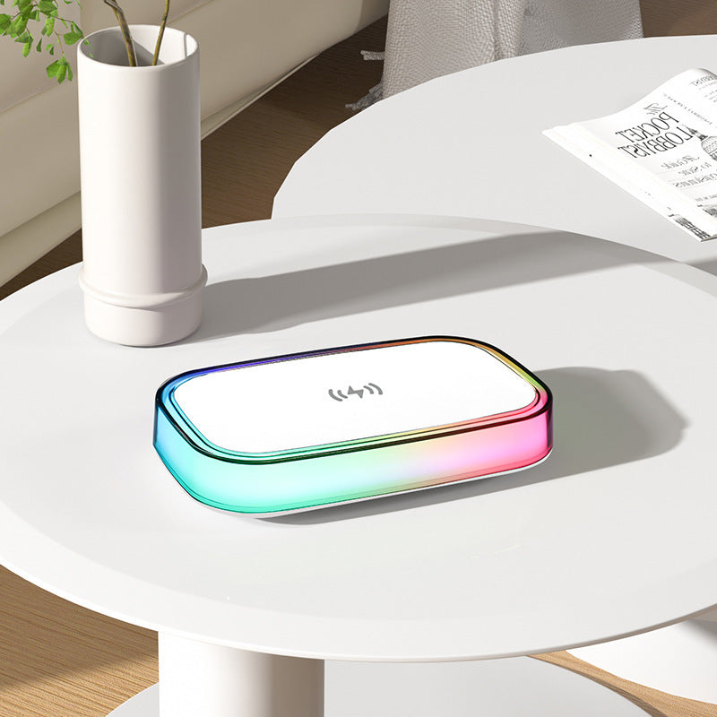 15W Smart Phone Universal Wireless Fast Charging Touch Small Night Lamp - 图片 4