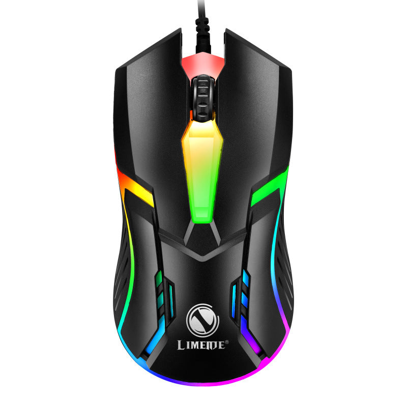 Wired Backlit Usb Mouse For Competitive Gaming - 图片 4