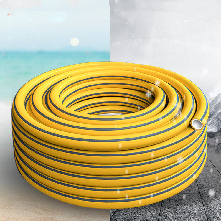 Garden Household Thickened Yellow 6-branch Car Wash Water Pipe 1af72792 b66f 4a89 b450 5f457ef451bc