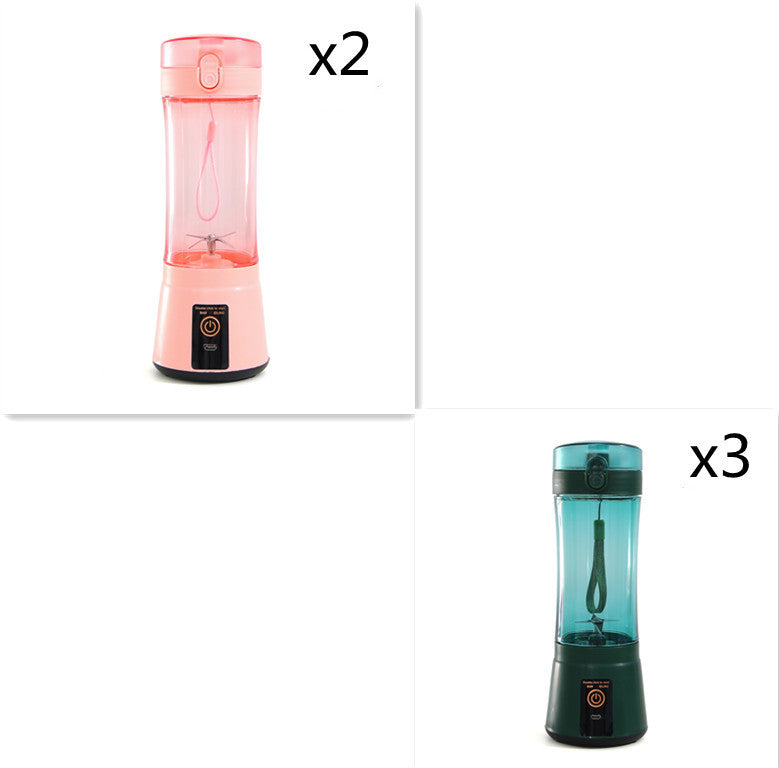 Portable Electric Fruit Juicer Wireless USB Rechargeable Mini Mixer Multifunction Summer Smoothie Blender Machine Kitchen Sup