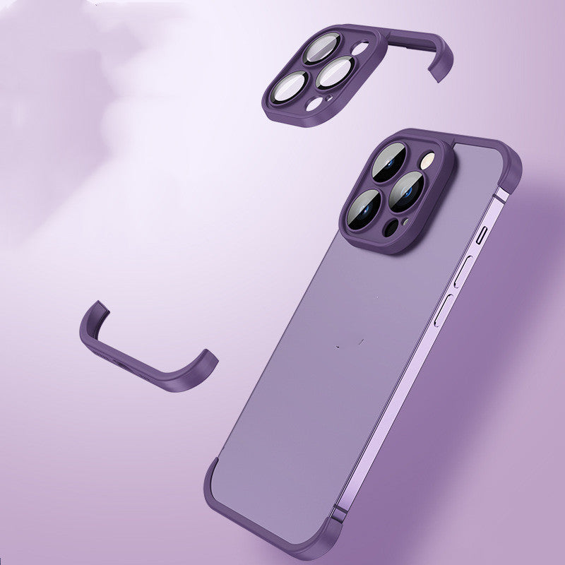 Mobile Phone Case With Glass Lens Film TPU Without Frame 1b3a2918 2f38 4e36 8f6b 080cb7ba7dd6