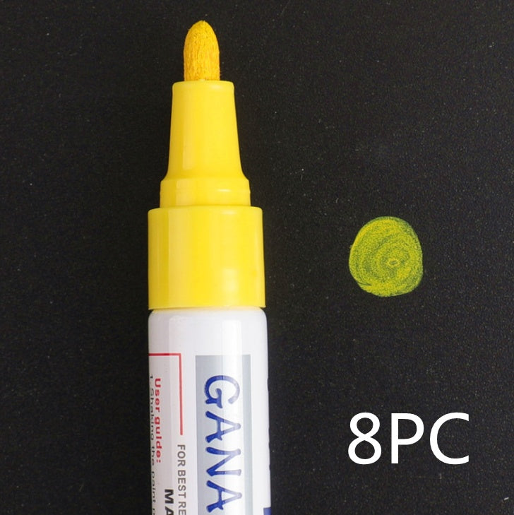 Colorful Waterproof Pen Car Tyre Tire Tread CD Metal Permanent Paint 1b3b4447 4f68 4808 885b 4e0905f10f4b