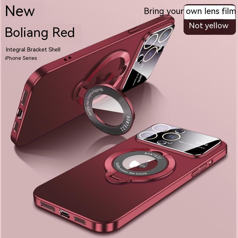 Metal Invisible Bracket Frosted Large Window Magnetic Suction Phone Case 1b5a2865 7577 49ff 907e 89461f1f9e53