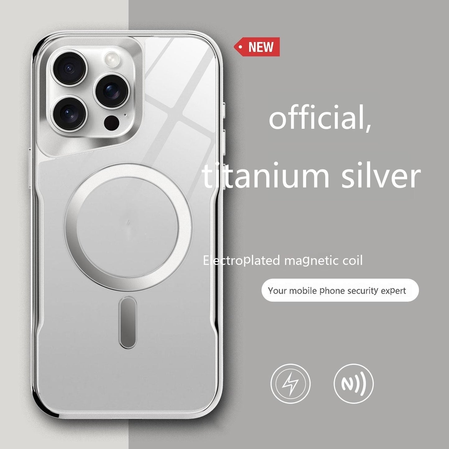 Electroplating Mirror Magnetic Acrylic Phone Case 1b7ac0c9 3f2e 4838 81be ec61c5bfd6b5