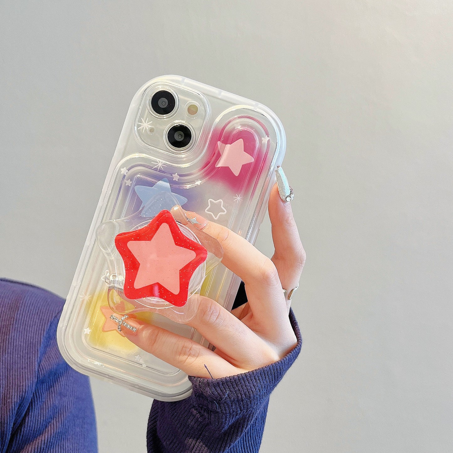 Blooming Color XINGX Bracket Phone Case - 图片 7