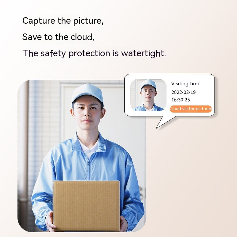Intelligent Visual Doorbell Universal Doorbell Remote Home Monitoring surveillance video intercom high definition night visio
