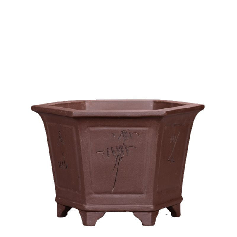 Purple Sand Flowerpot Breathable Bonsai Pot Orchid Pots Banyan Potted Green Radish 1d5485bb 41da 4830 9ad0 0cb201b90130