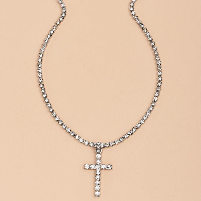 Women's Diamond Cross Necklace 1d5afda4 53d8 4776 8b39 403e2b4515b6