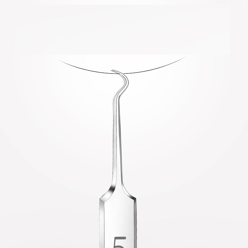 High Precision High Hardness Cell Tweezer Blackhead Removing Tweezers Stainless Steel Splinter Acne Clip No 5 Cell Tweezer 1d