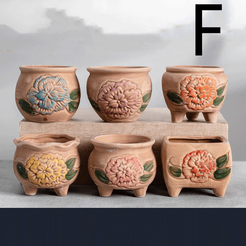 Ceramic Creative Indoor Succulent Plant Pots
