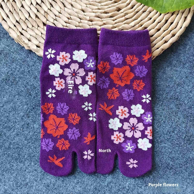 Two-toe Socks Split Toe Women's Cotton Socks 1e36a4d2 5b81 4589 8feb a3dadfc6bf7d trans
