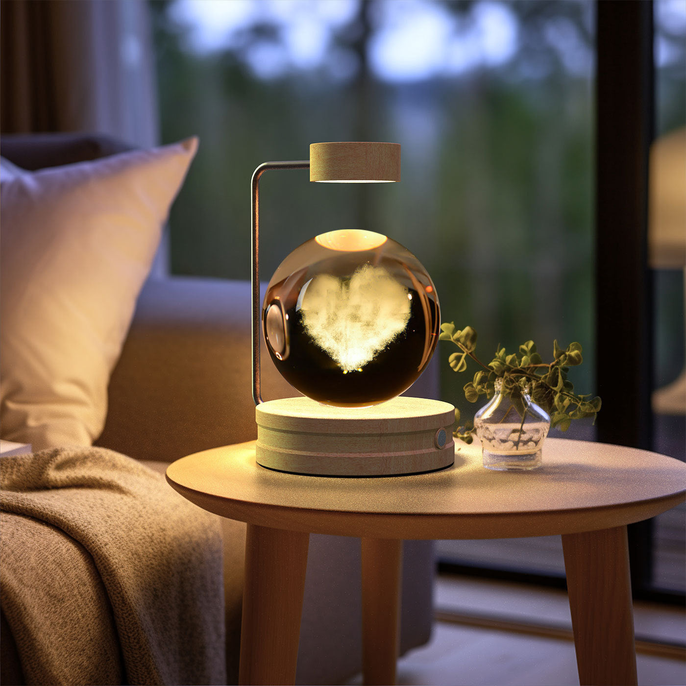 Crystal Ball Cosmic Dinosaur Indoor Night Light USB Power Warm Bedside Light Birthday Gift Night Lamp 1eab9b89 54e6 43d9 95bc