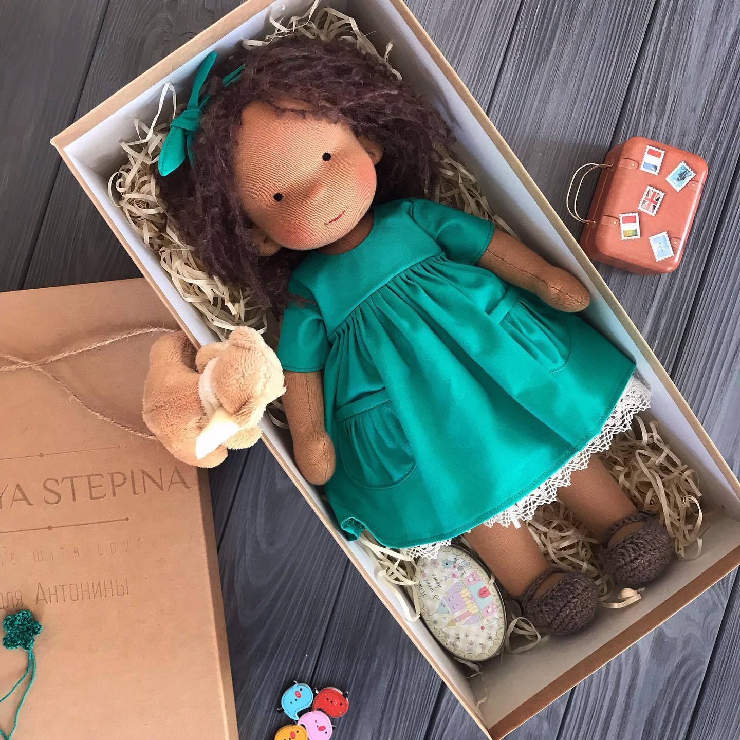 Waldorf Handmade Plush Doll Children's Toy 1eeeb469 6d52 4ef3 94b5 922ae74ae76a