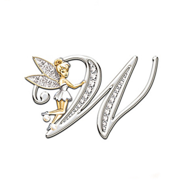 Women's Fashion 26 English Letter Brooch 1f376414 588a 46f9 a4a2 b869bc4af167