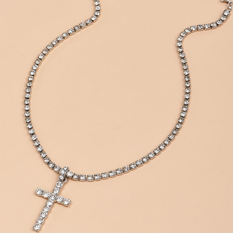 Women's Diamond Cross Necklace 1f8b13ef 723d 4019 a41c cf28f871c112